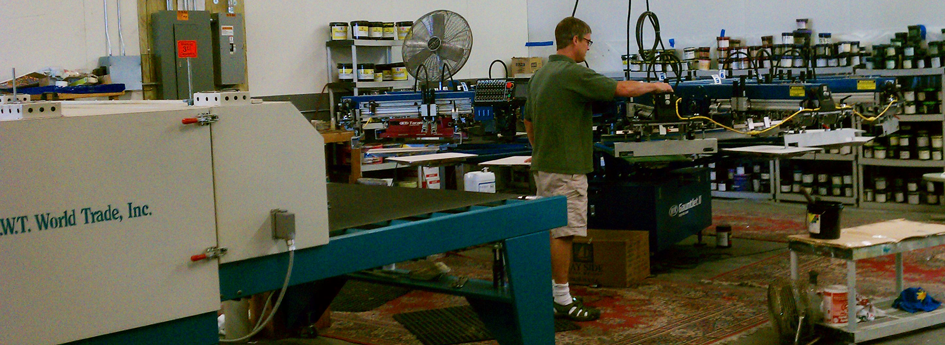 Screen Printing Equipment Repair press